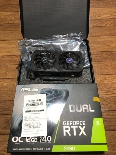 グラボ　ASUS RTX3060 非LHR