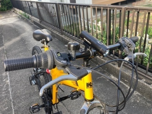【綺麗】折りたたみ自転車　マウンテンバイク【KYUZO】