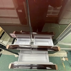 【リサイクルサービス八光　田上店　安心の3ヶ月保証　配達・設置OK】日立 R-XG4300H XT [冷蔵庫 XGシリーズ 真空チルド （430L・フレンチドア） 6ドア クリスタルブラウン]の画像