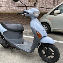 格安バイク☆彡１オーナー　スズキ　レッツ４　ブルー　　4サイクル...