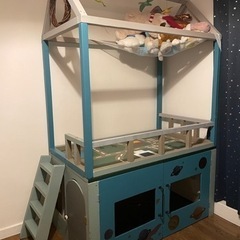 【無料】DIY kids house キッズベッド　プレイスペース