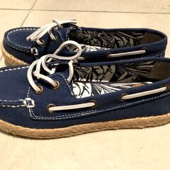 ほぼ未使用】Hawkins Sport ホーキンス LEE シューズ 靴 デッキシューズ ★サイズ：22.5-23の画像