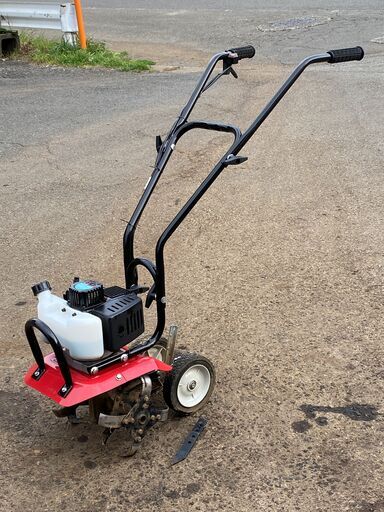 整備済 家庭菜園向 折り畳めて片手で持てる 2サイクル 1.7馬力 耕運機 ナカトミ ERC-43DQ 排気量43mL 現物確認歓迎 初期不良対応OK