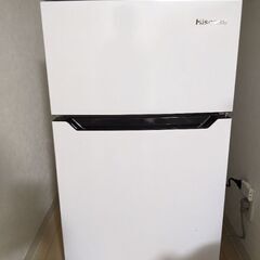 【値下げしました】ハイセンス 冷蔵庫 93L ホワイト 2ドア 右開き