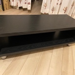 ニトリ　テレビ台　黒色