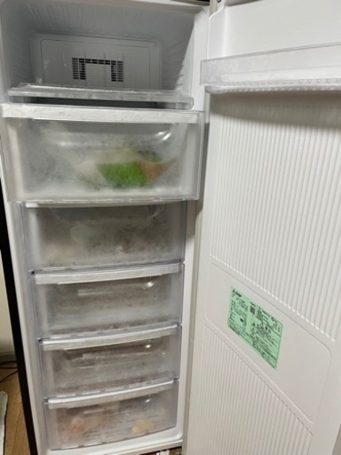 お決まりました。冷凍庫
