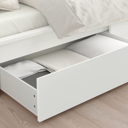 IKEAシングル収納付きベッド　取りに来て頂く方のみ