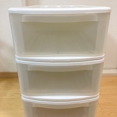 衣装ケース３段（分離式）の画像