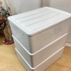 衣装ケース３段（分離式）の画像