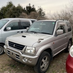 H11年式 四駆オートマ ミニパジェロ 車検満タン