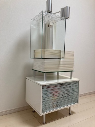 アクアポニックス水槽 brio 専用台 タイマー付きLEDライト