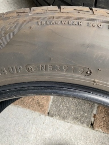 2019年製　BS 225/55r17 中古サマータイヤ4本セット