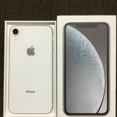 iPhoneXR 64G ホワイト❗️SIMロック解除済❗️