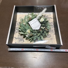 造花リース（お話中）