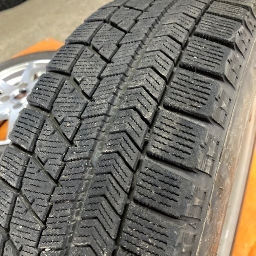 ?165/65R14 4~6分山スタッドレス、アルミセット