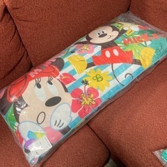 ディズニー　ミッキー&ミニー　ロングピロー　枕の画像