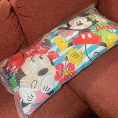 ディズニー　ミッキー&ミニー　ロングピロー　枕