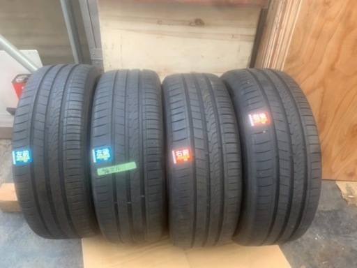 夏夏タイヤ　2021/9製造215/65R16バリ山4本セット