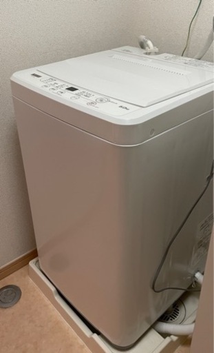 6kg 洗濯機　半年の未使用。 3月29日まで限定