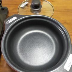 アイリスオーヤマ★HI卓上クッキングヒータ1000W＆鍋セットの画像