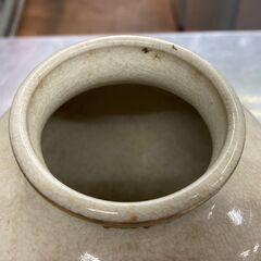【リサイクルショップどりーむ鹿大前店】No.792　壺　花瓶　焼き物　陶器　薩摩焼？　アンティーク　コレクションの画像