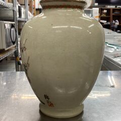 【リサイクルショップどりーむ鹿大前店】No.792　壺　花瓶　焼き物　陶器　薩摩焼？　アンティーク　コレクションの画像