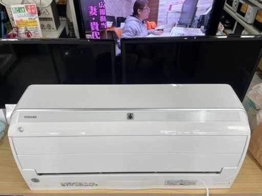 高機能モデル　TOSHIBA  10畳用　エアコン　2021年製　標準取付工事込み　　リサイクルショップ宮崎屋住吉店　22.3.18 y