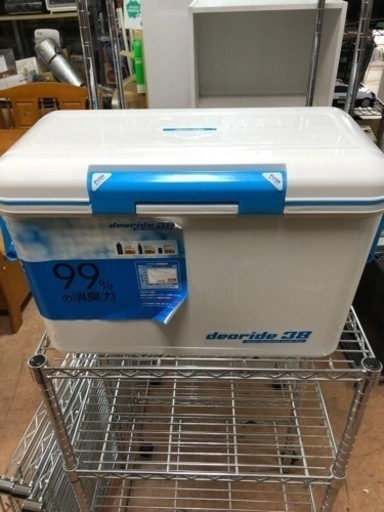 取引中クーラーボックス消臭力99% deoride しげん屋