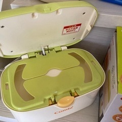 Combi おしりふきウォーマー、調乳じょ〜ず、chuchu つけるだけ　セット　おまけつきの画像