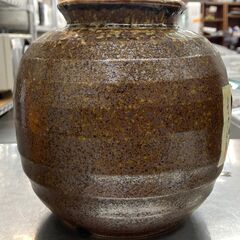 【リサイクルショップどりーむ鹿大前店】No.434　壺　焼き物　陶器　酒壺　コレクション　アンティークの画像