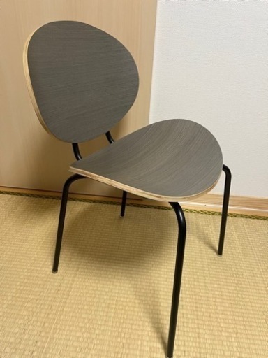 かなでもの　kanademono Wooden Curve ラウンド　ダイニングチェア　椅子