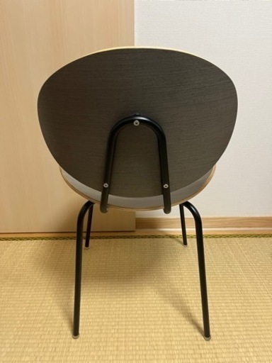 かなでもの　kanademono Wooden Curve ラウンド　ダイニングチェア　椅子