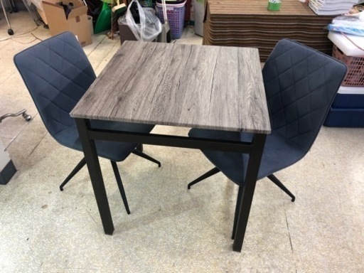 ダイニングセット　2人掛け　テーブル　イス