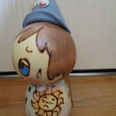 新品・タグ付き■ コケッツ cokets.　童話シリーズ 北風と太陽 ■ こけし 人形 ドールの画像