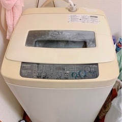 洗濯機　無料で差し上げます。