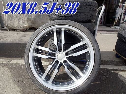 agreeser☆20インチ ホイール ◆20×8.5J ET38 PCD114.3 ◆アルファード他