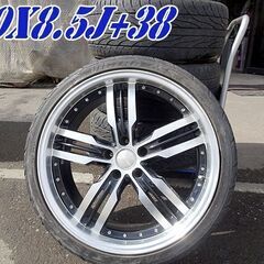 agreeser☆20インチ ホイール ◆20×8.5J ET38 PCD114.3 ◆アルファード他