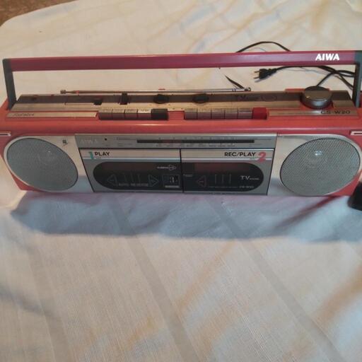 aiwa  cs-w20　ラジカセ