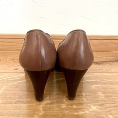 パンプス ハイヒール レザー 牛革 日本製の画像