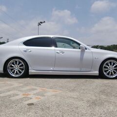 神奈川【自社ローン】★保証人無し ★全国対応★車検２年付★レクサスLS460★バージョンC★エアサスコントローラー★HDDナビ★Bカメラ★パワートランク★ETCの画像