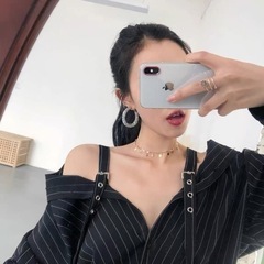 新品　夏 秋 春 ワンシャツ シャツ 可愛い カジュアル ファッション シャツの画像
