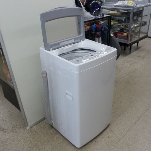 洗濯機 5kg 2021年製 アクア AQW-GS50JBK 5.0kg 高年式 札幌 西野店