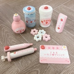 マザーガーデン 病院 クリニック お医者さんごっこ 木製おもちゃ