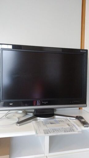 現在引渡交渉中\u003e\u003e 【中古】シャープ 32V型 AQUOS LC-32D10-B ハイビジョンテレビ リモコン付 2007年モデル