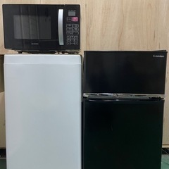 冷蔵庫・洗濯機・電子レンジ　3点セット 《A》