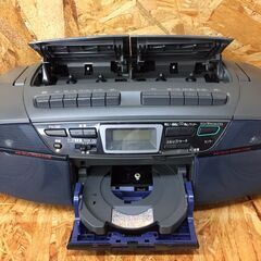 ※販売済【070】CDラジカセ パナソニック Panasonic RX-DT35 ダブルカセットの画像