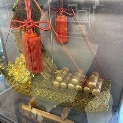 ^_^  縁起物　五円玉　宝船　七福神の画像