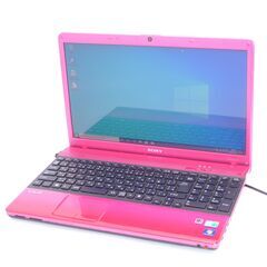 中古美品 新品高速SSD WiFi有 ノートパソコン 15.5型 SONY VPCEB17FJ