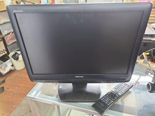 【リサイクルショップどりーむ天保山店】●1334●　処分特価‼　東芝　REGZA　液晶カラーテレビ　１９インチTV　2008年製　19A3500　リモコン付き