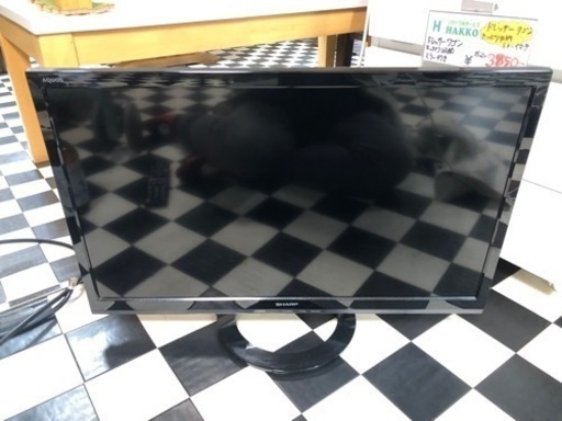 【リサイクルサービス八光　田上店　安心の1か月保証　配達・設置OK】SHARP　LC-24K40-B 液晶テレビ AQUOS(アクオス) ブラック系 [24V型 /ハイビジョン]